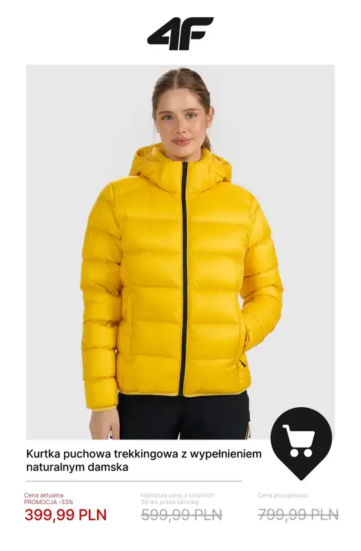 4F - gazetka promocyjna Zimowy trekking do -50% od wtorku 20.01  - strona 12