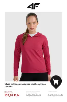 4F - gazetka promocyjna Zimowy trekking do -50% od wtorku 20.01  - strona 10