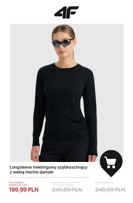 4F - gazetka promocyjna Zimowy trekking do -50% od wtorku 20.01  - strona 14