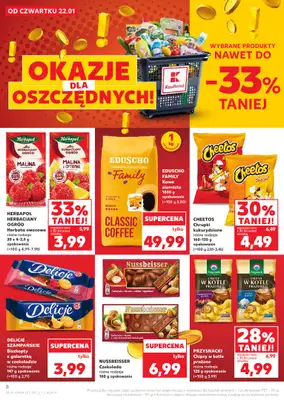 Kaufland - gazetka promocyjna Oferta Kaufland od czwartku 22.01 do środy 28.01 - strona 8