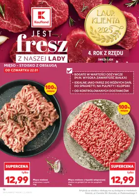 Kaufland - gazetka promocyjna Oferta Kaufland od czwartku 22.01 do środy 28.01 - strona 18