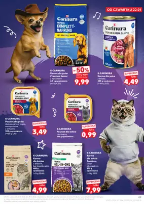 Kaufland - gazetka promocyjna Oferta Kaufland od czwartku 22.01 do środy 28.01 - strona 49