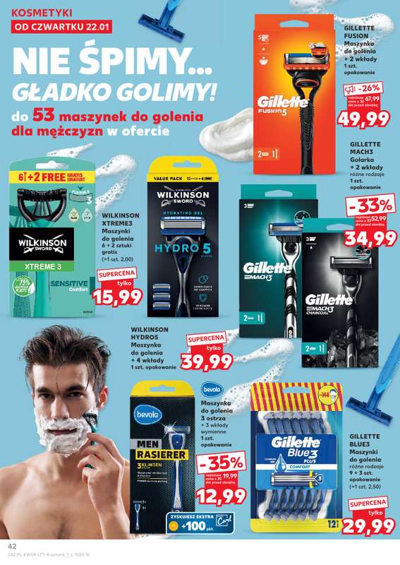 Kaufland - gazetka promocyjna Oferta Kaufland od czwartku 22.01 do środy 28.01 - strona 42