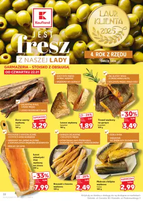 Kaufland - gazetka promocyjna Oferta Kaufland  do środy 28.01 - strona 22