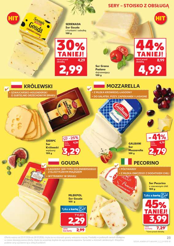 Kaufland - gazetka promocyjna Oferta Kaufland  do środy 28.01 - strona 23