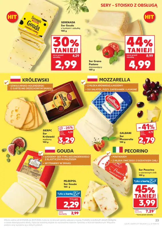 Kaufland - gazetka promocyjna Oferta Kaufland  do środy 28.01 - strona 23