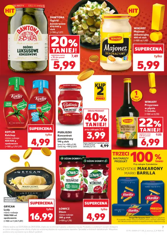 Kaufland - gazetka promocyjna Oferta Kaufland  do środy 28.01 - strona 7