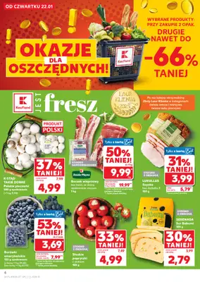 Kaufland - gazetka promocyjna Oferta Kaufland od czwartku 22.01 do środy 28.01 - strona 4