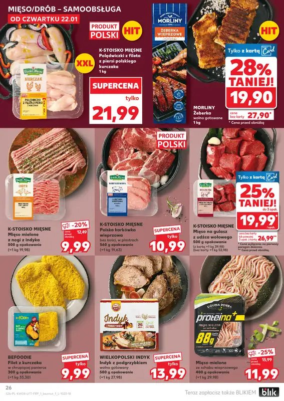 Kaufland - gazetka promocyjna Oferta Kaufland od czwartku 22.01 do środy 28.01 - strona 26