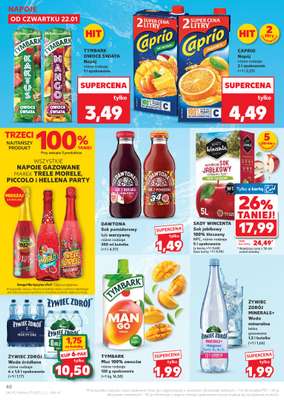 Kaufland - gazetka promocyjna Oferta Kaufland od czwartku 22.01 do środy 28.01 - strona 40