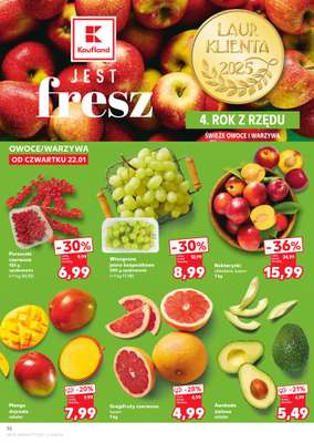 Kaufland - gazetka promocyjna Oferta Kaufland od czwartku 22.01 do środy 28.01 - strona 16