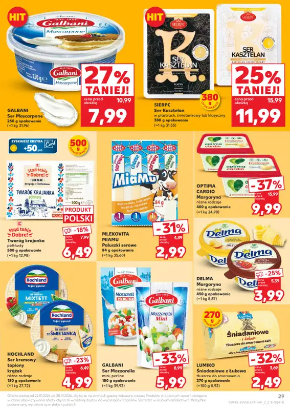 Kaufland - gazetka promocyjna Oferta Kaufland  do środy 28.01 - strona 29