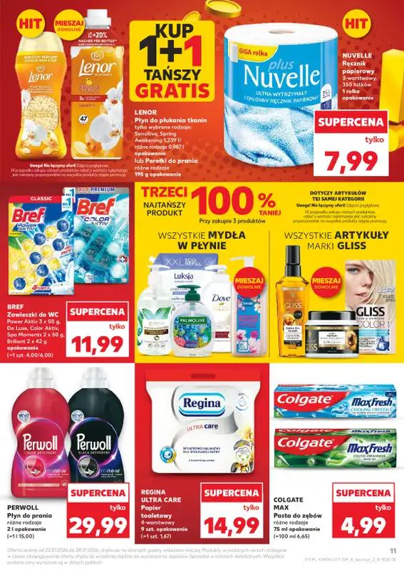 Kaufland - gazetka promocyjna Oferta Kaufland  do środy 28.01 - strona 11
