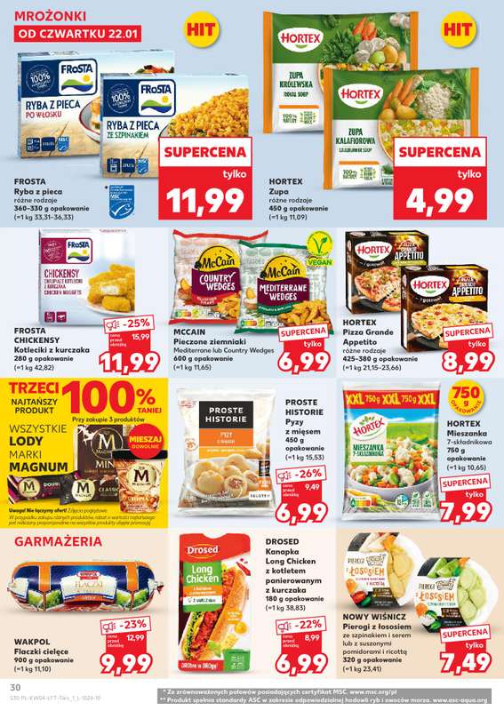 Kaufland - gazetka promocyjna Oferta Kaufland od czwartku 22.01 do środy 28.01 - strona 30