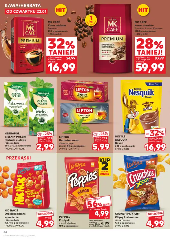 Kaufland - gazetka promocyjna Oferta Kaufland  do środy 28.01 - strona 34