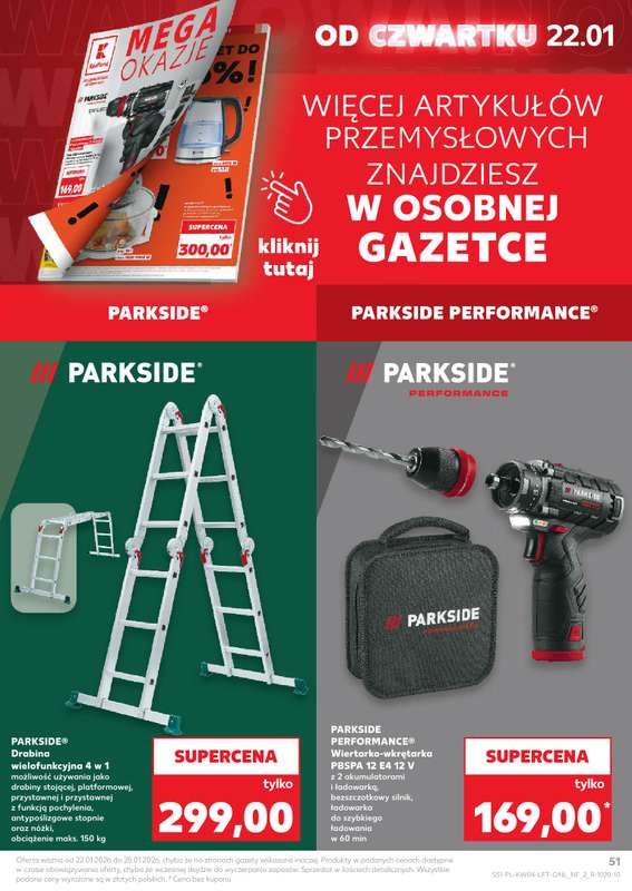 Kaufland - gazetka promocyjna Oferta Kaufland od czwartku 22.01 do środy 28.01 - strona 51