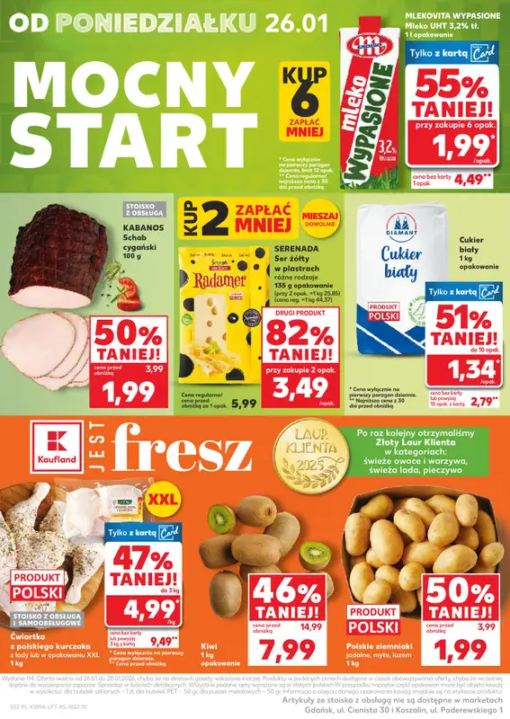 Kaufland - gazetka promocyjna Oferta Kaufland od czwartku 22.01 do środy 28.01 - strona 52