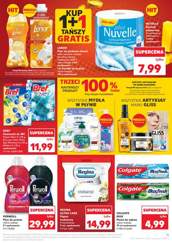 Kaufland - gazetka promocyjna Oferta Kaufland od czwartku 22.01 do środy 28.01 - strona 11