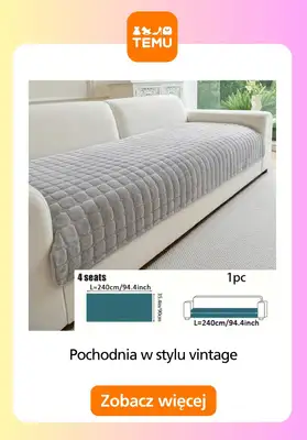 Temu - gazetka promocyjna Dekoracje kanapy i sofy od wtorku 20.01  - strona 13