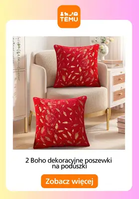 Temu - gazetka promocyjna Dekoracje kanapy i sofy od wtorku 20.01  - strona 12