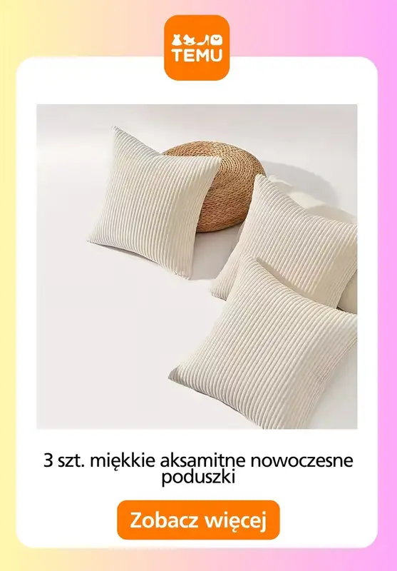 Temu - gazetka promocyjna Dekoracje kanapy i sofy od wtorku 20.01  - strona 8