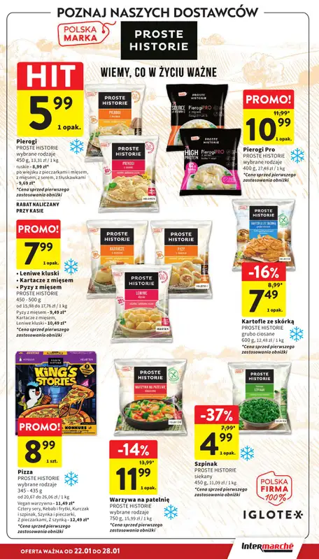 Intermarche - gazetka promocyjna Gazetka od czwartku 22.01 do środy 28.01 - strona 21