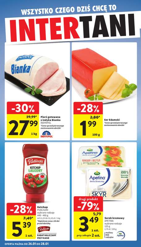 Intermarche - gazetka promocyjna Gazetka od czwartku 22.01 do środy 28.01 - strona 42
