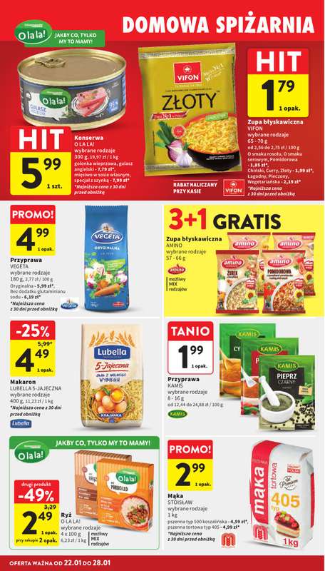 Intermarche - gazetka promocyjna Gazetka od czwartku 22.01 do środy 28.01 - strona 28