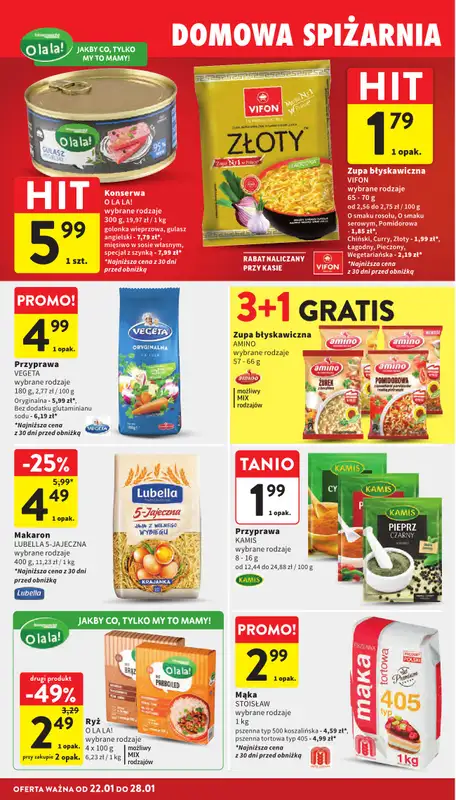 Intermarche - gazetka promocyjna Gazetka od czwartku 22.01 do środy 28.01 - strona 28