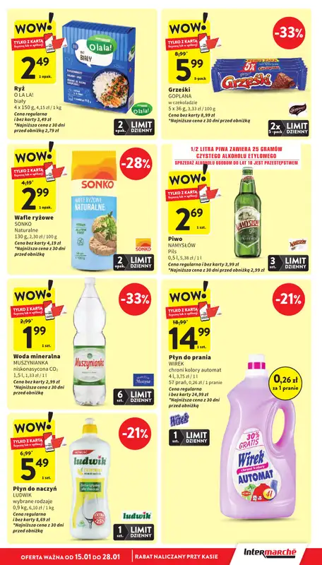Intermarche - gazetka promocyjna Gazetka od czwartku 22.01 do środy 28.01 - strona 9