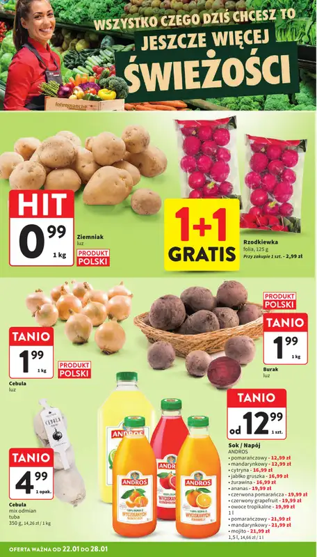 Intermarche - gazetka promocyjna Gazetka od czwartku 22.01 do środy 28.01 - strona 12