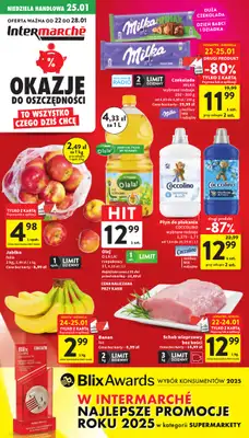 Intermarche - gazetka promocyjna Gazetka od czwartku 22.01 do środy 28.01