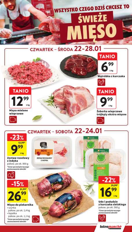 Intermarche - gazetka promocyjna Gazetka od czwartku 22.01 do środy 28.01 - strona 15