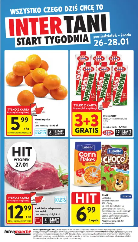 Intermarche - gazetka promocyjna Gazetka od czwartku 22.01 do środy 28.01 - strona 44