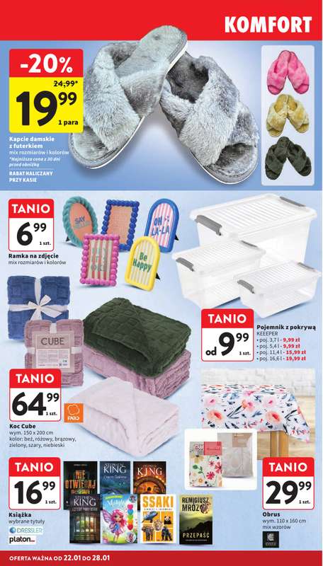 Intermarche - gazetka promocyjna Gazetka od czwartku 22.01 do środy 28.01 - strona 40