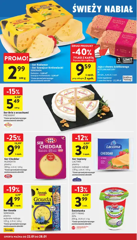 Intermarche - gazetka promocyjna Gazetka od czwartku 22.01 do środy 28.01 - strona 24