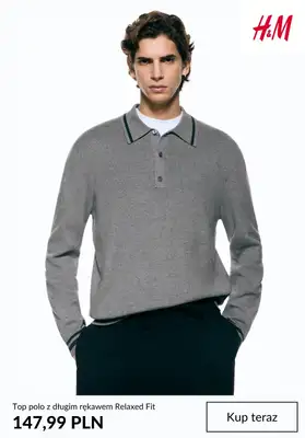 H&M - gazetka promocyjna NOWOŚCI kolekcja męska od wtorku 20.01  - strona 5