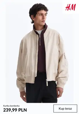 H&M - gazetka promocyjna NOWOŚCI kolekcja męska od wtorku 20.01  - strona 6