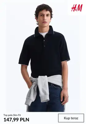 H&M - gazetka promocyjna NOWOŚCI kolekcja męska od wtorku 20.01  - strona 10