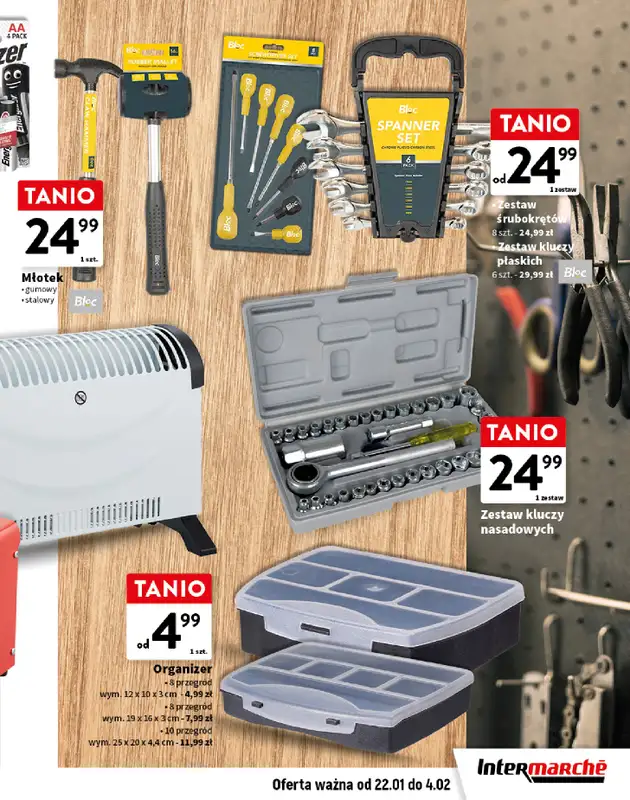 Intermarche - gazetka promocyjna Katalog Auto Dom Narzędzia od czwartku 22.01 do środy 04.02 - strona 7