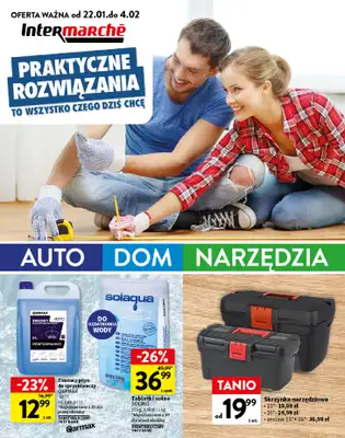 Intermarche - gazetka promocyjna Katalog Auto Dom Narzędzia od czwartku 22.01 do środy 04.02
