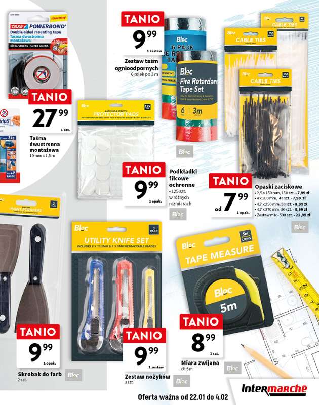 Intermarche - gazetka promocyjna Katalog Auto Dom Narzędzia od czwartku 22.01 do środy 04.02 - strona 9