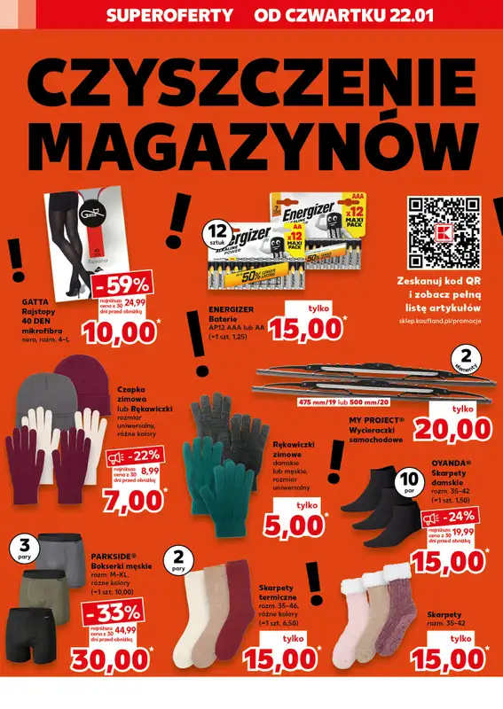 Kaufland - gazetka promocyjna Oferta Kaufland - Non Food  do środy 28.01 - strona 4
