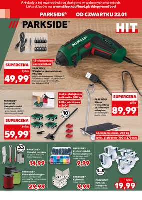 Kaufland - gazetka promocyjna Oferta Kaufland - Non Food od czwartku 22.01 do środy 28.01 - strona 12