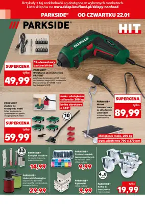 Kaufland - gazetka promocyjna Oferta Kaufland - Non Food  do środy 28.01 - strona 12