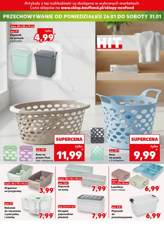 Kaufland - gazetka promocyjna Oferta Kaufland - Non Food  do środy 28.01 - strona 18