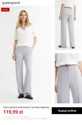 Greenpoint - gazetka promocyjna Spodnie do -50% od wtorku 20.01  - strona 3