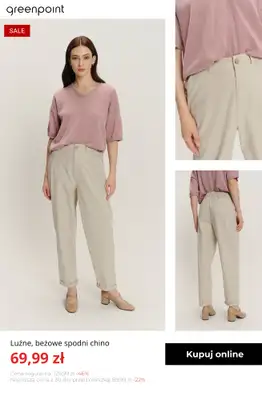 Greenpoint - gazetka promocyjna Spodnie do -50% od wtorku 20.01  - strona 7