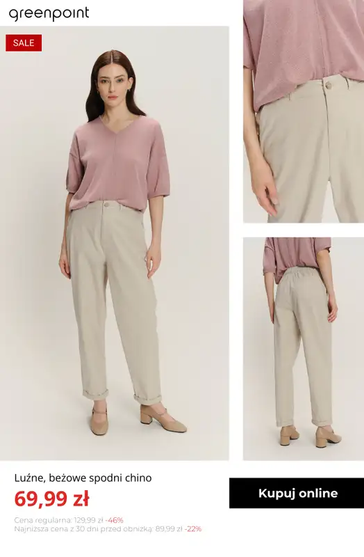 Greenpoint - gazetka promocyjna Spodnie do -50% od wtorku 20.01  - strona 7