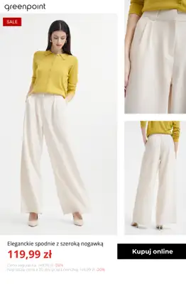 Greenpoint - gazetka promocyjna Spodnie do -50% od wtorku 20.01  - strona 5